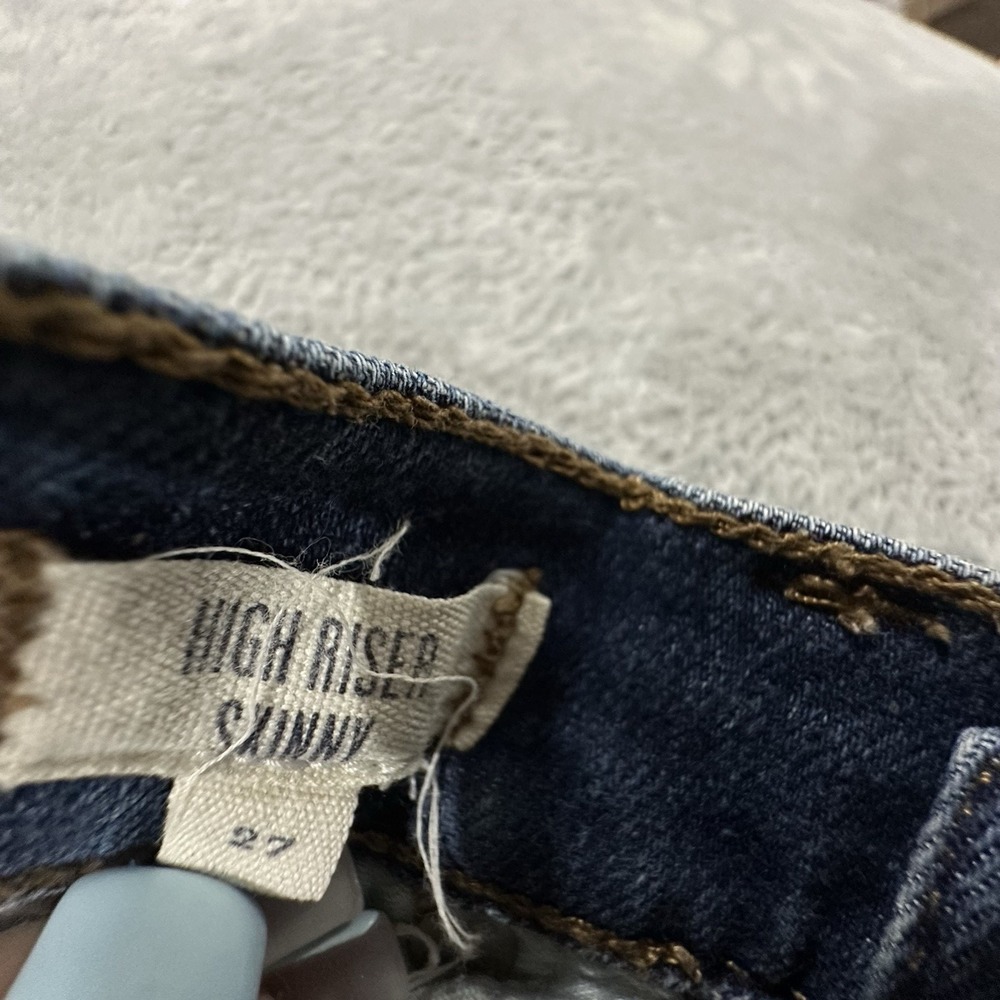 Madewell Jeans Women's 27 High Riser Skinny Blue Normcore Trendy - Picture 2 of 9